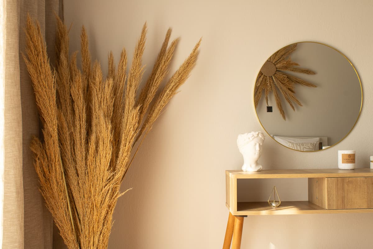 Elegant boho bedroom in holiday home near Xanthi and Kavala