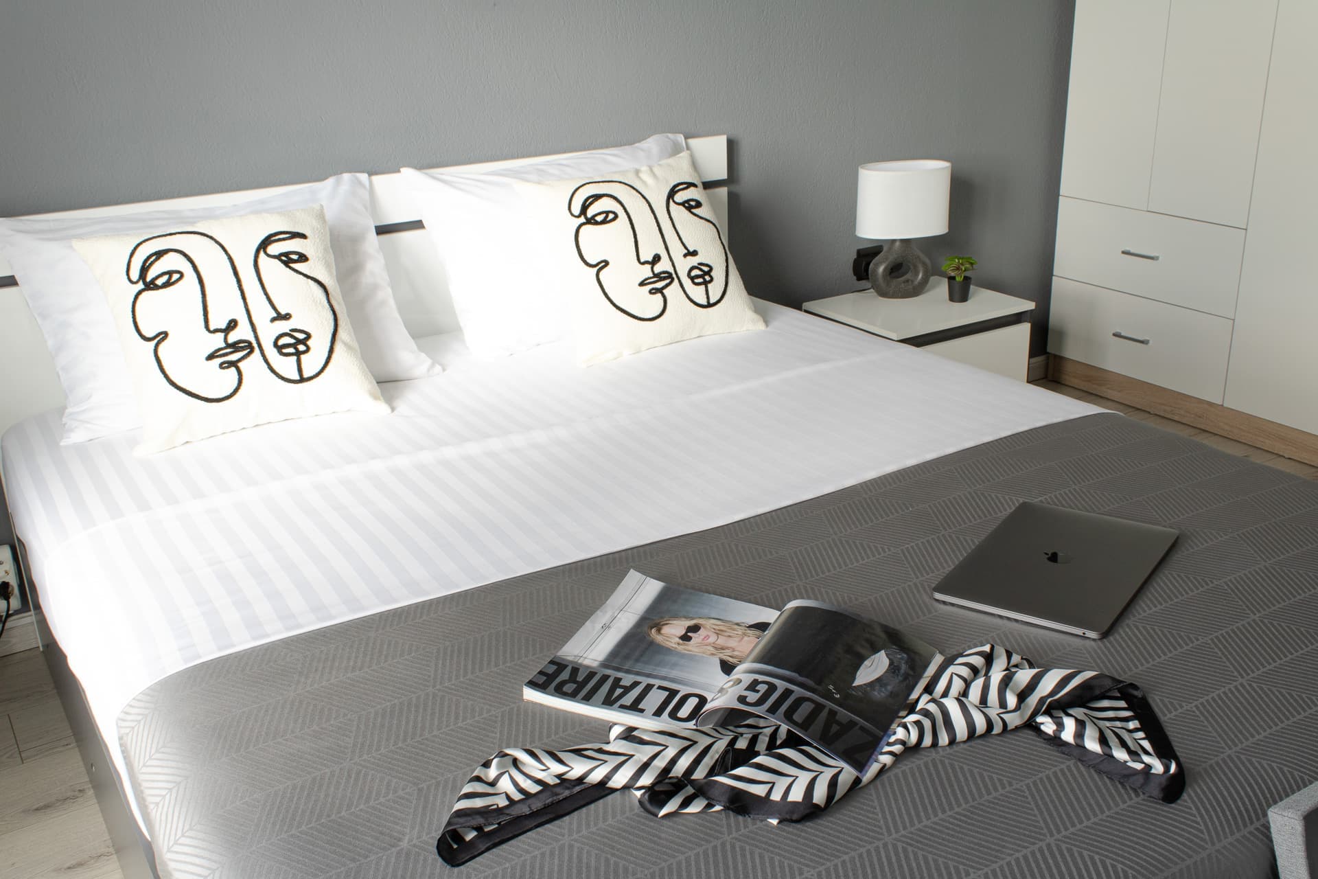 Comfortable apartment interior in Kavala